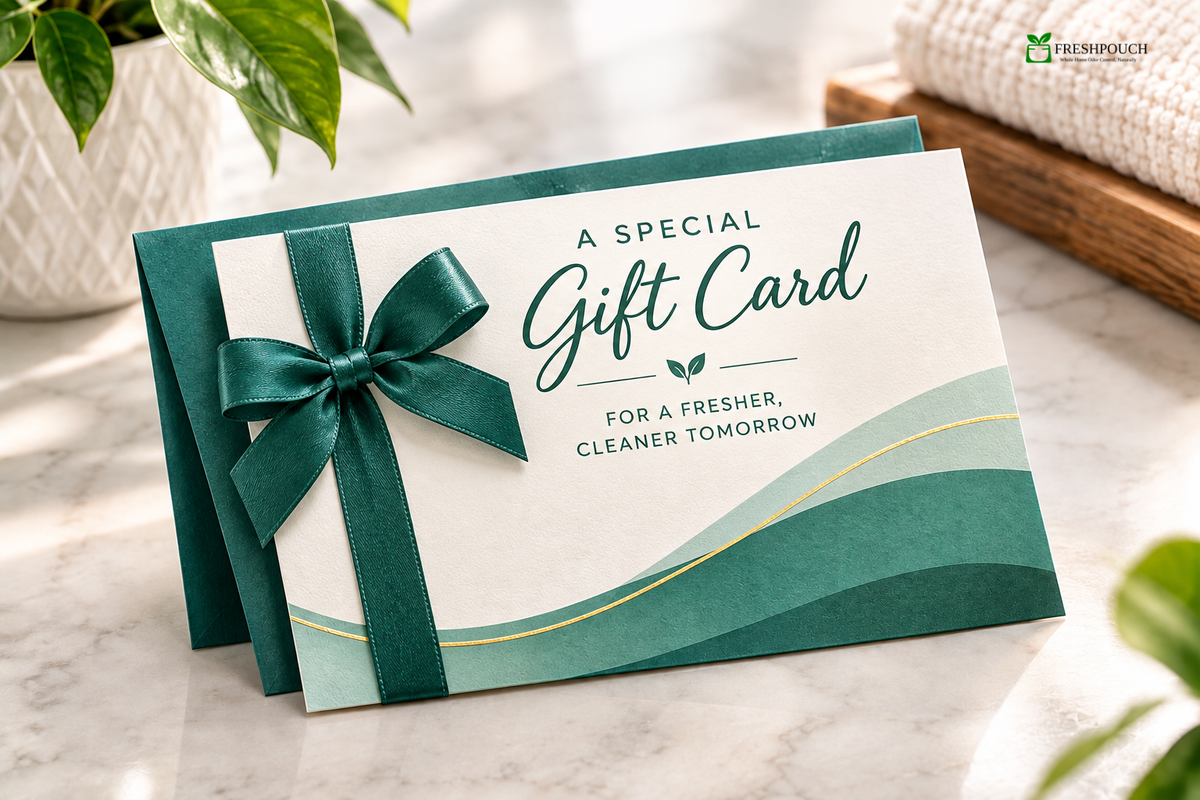 FreshPouch Gift Card | Air Purifying & Odor Removal Gift