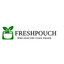 FreshPouch logo on a green background