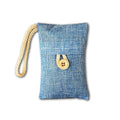 FreshPouch Bamboo Charcoal Air Purifying Bag in linen pouch for natural odor elimination and air purification